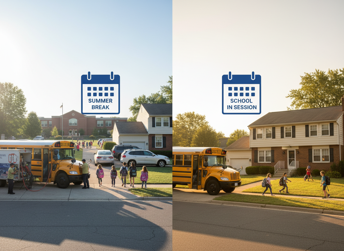 Best Times to Schedule Duct Cleaning Around Upper Arlington School Schedules