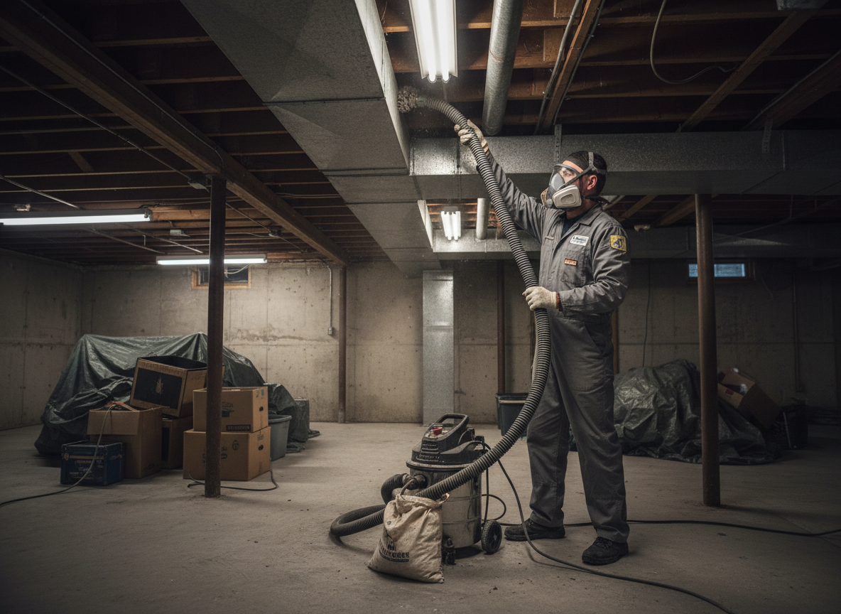 Basement Air Duct Cleaning in Upper Arlington, OH